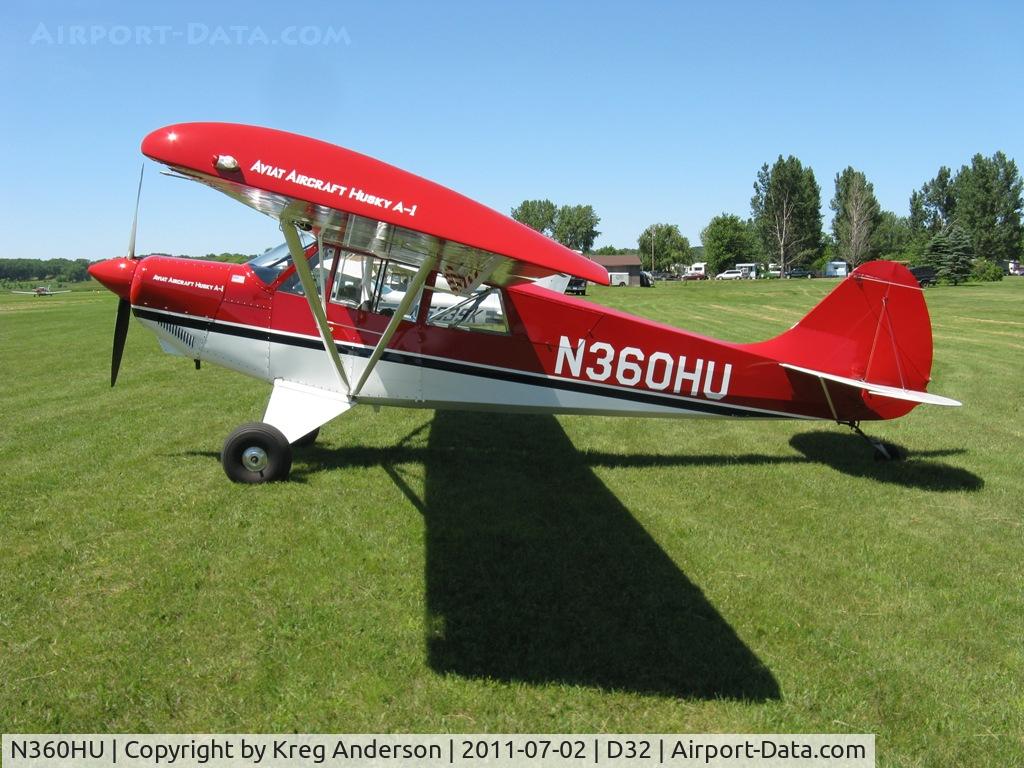 N360HU, 1996 Aviat A-1 Husky C/N 1341, Starbuck Fly-in 2011