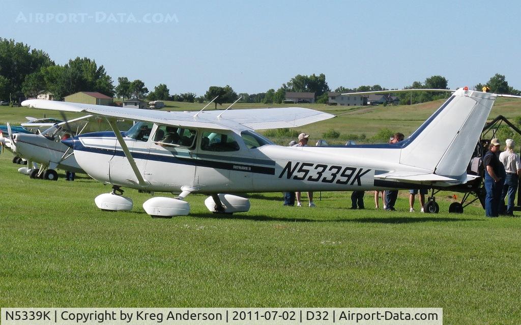 N5339K, 1980 Cessna 172P C/N 17274071, Starbuck Fly-in 2011