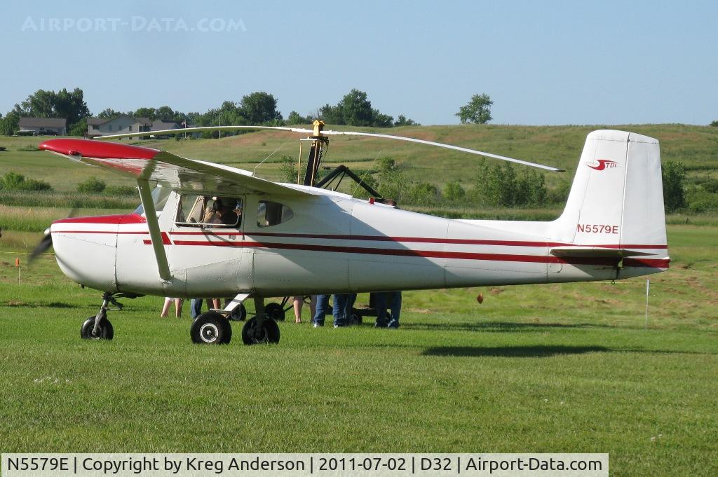 N5579E, 1958 Cessna 150 C/N 17079, Starbuck Fly-in 2011