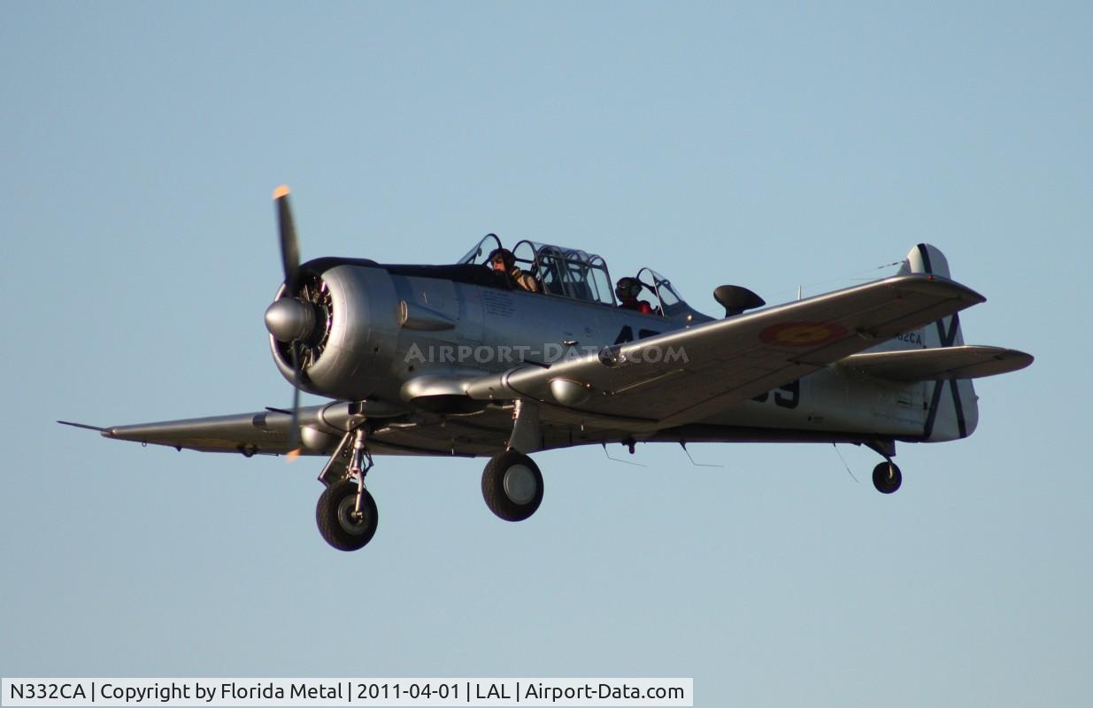 N332CA, 1944 North American T-6G Texan C/N 168-409, Texan