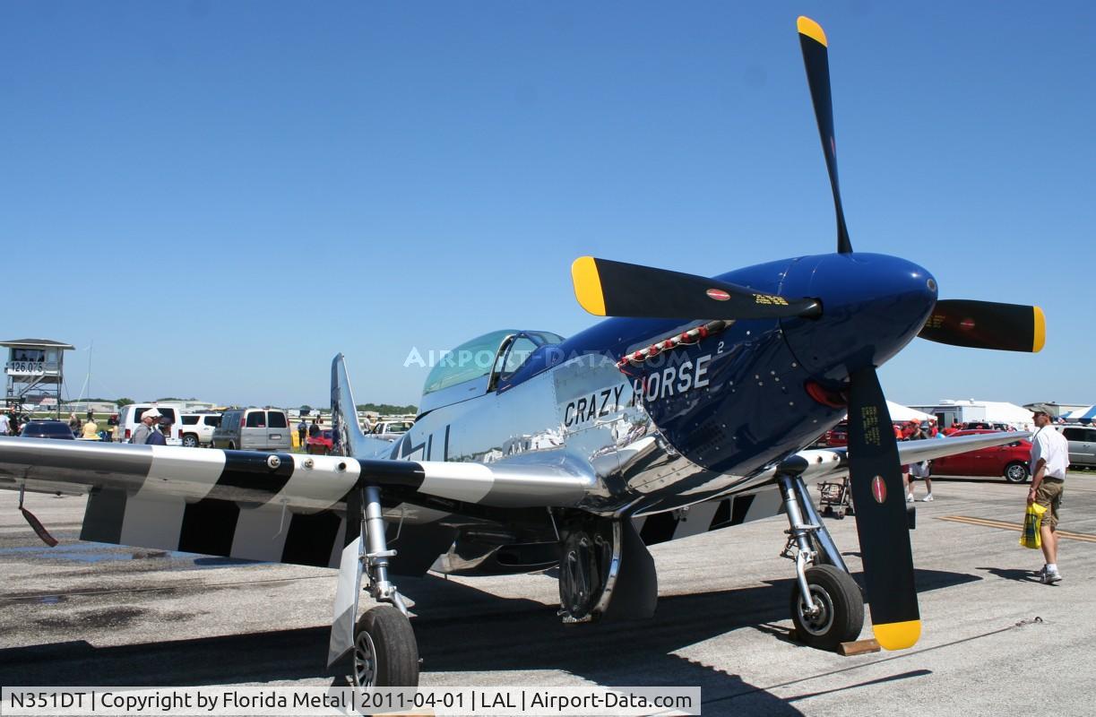 N351DT, 1944 North American P-51D Mustang C/N 122-41042, Crazy Horse II