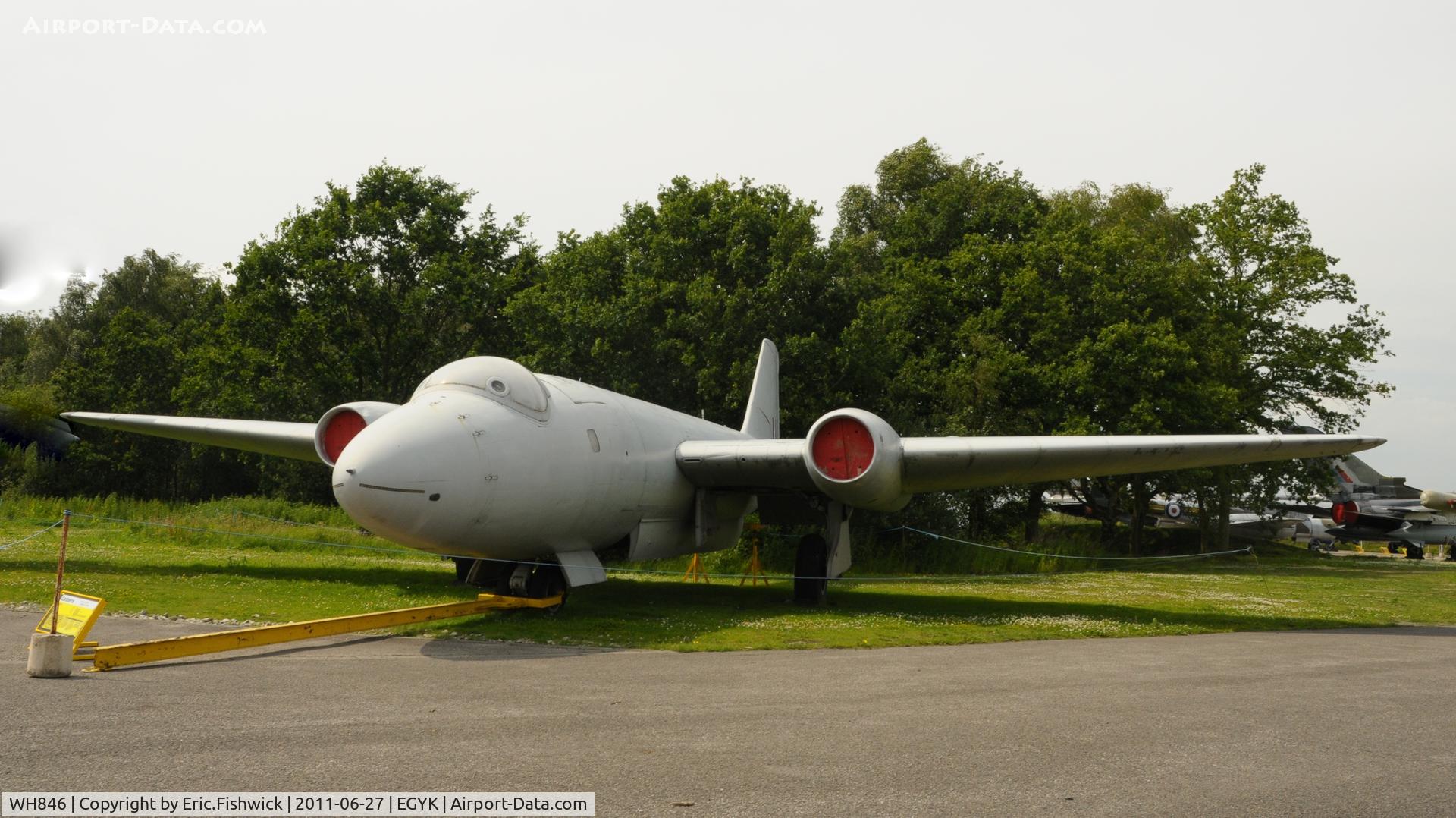 WH846, English Electric Canberra T.4 C/N EEP71290, WH846 at Yorkshire Air Museum