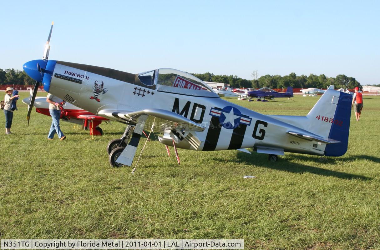 N351TG, Ria Air Llc P-51-D C/N 2010-71, Home built  1/2 scale P-51D