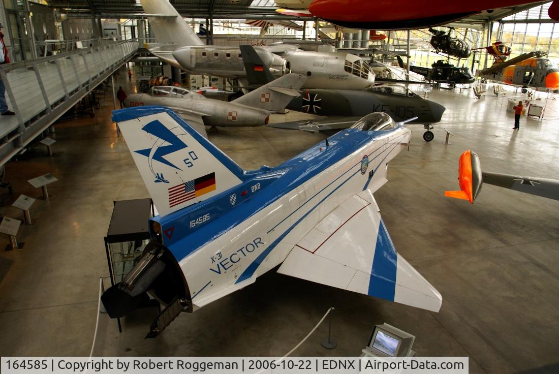 164585, Rockwell-MBB X-31A C/N 2, Preserved Deutsche Museum.Flugwerft Schleissheim.Germany.