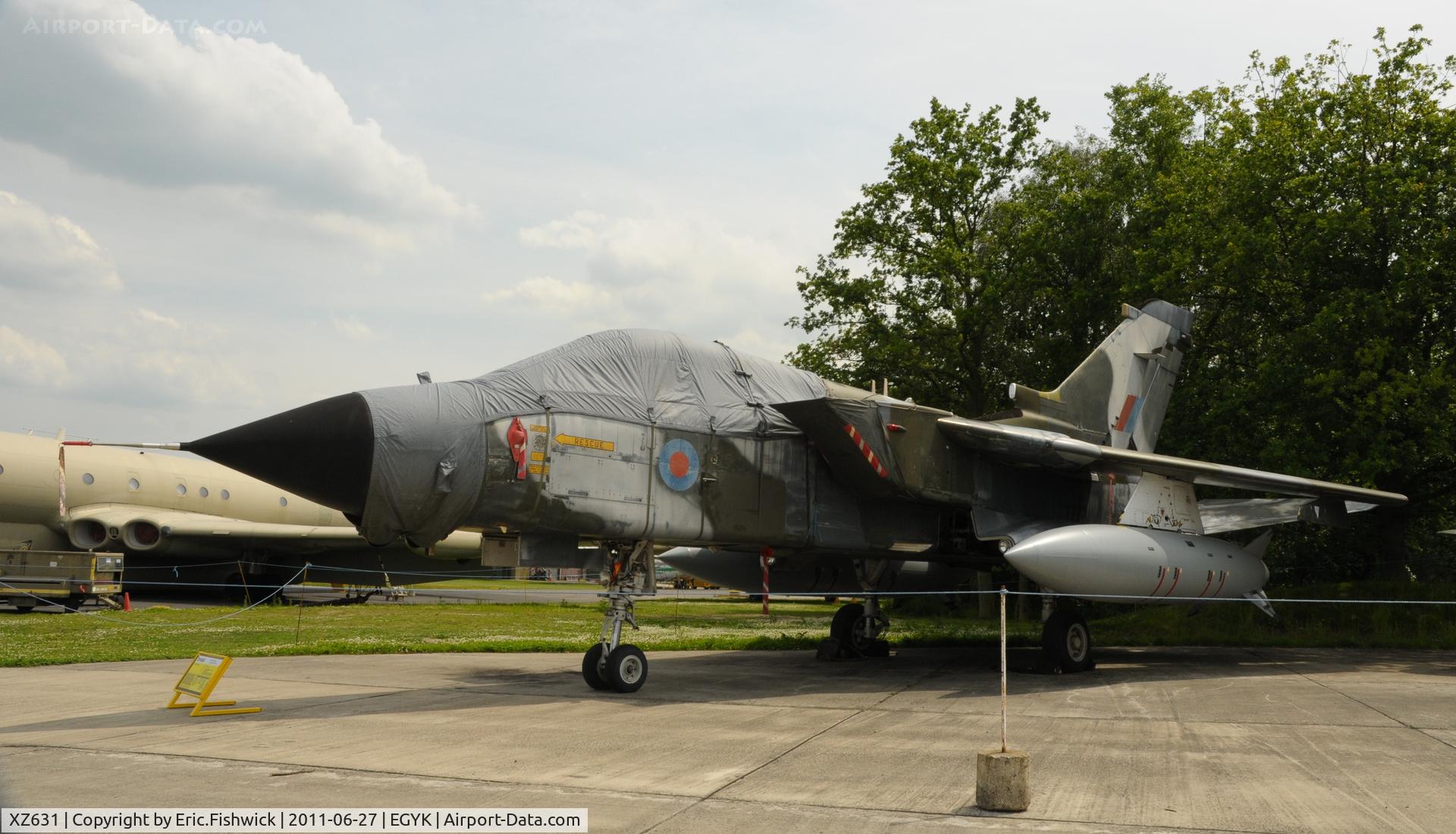 XZ631, 1978 Panavia Tornado GR.1 C/N P.15, XZ631 at Yorkshire Air Museum