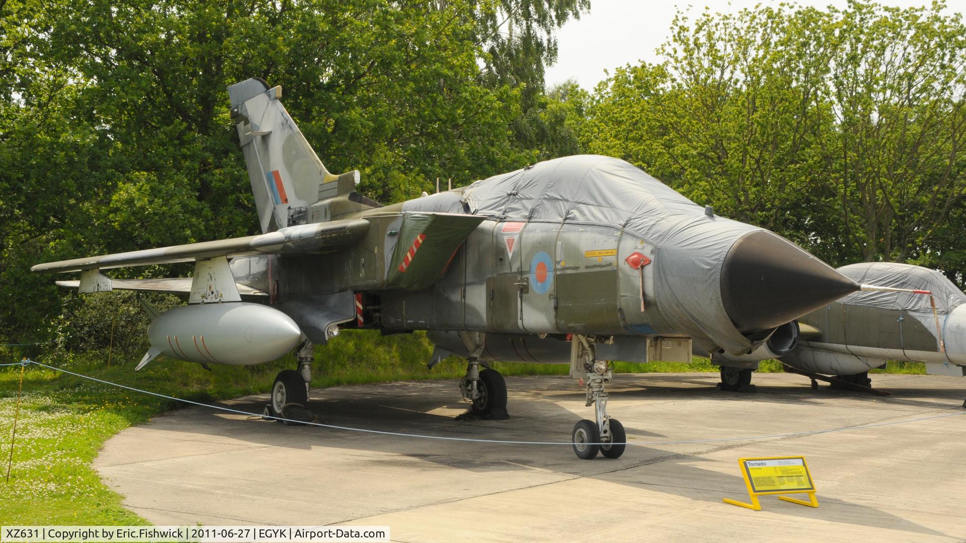 XZ631, 1978 Panavia Tornado GR.1 C/N P.15, XZ631 at Yorkshire Air Museum