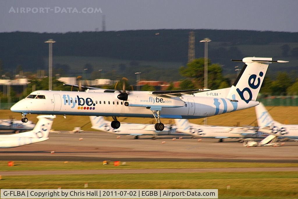 G-FLBA, 2009 De Havilland Canada DHC-8-402Q Dash 8 C/N 4253, flybe