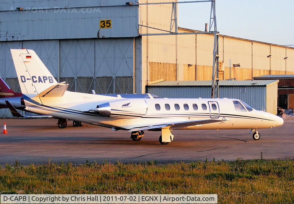 D-CAPB, 2009 Cessna 560 Citation Encore+ C/N 560-0816, Aerowest