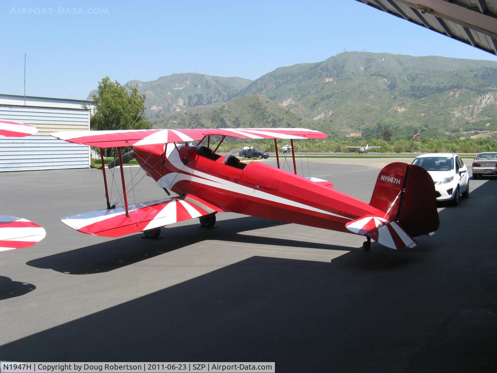 N1947H, 1947 Bucker Bu-131 Jungmann C/N 185, 1947 AERO Z Bucker JUNGMANN, Lycoming O&VO-360 upgrade, early arrival