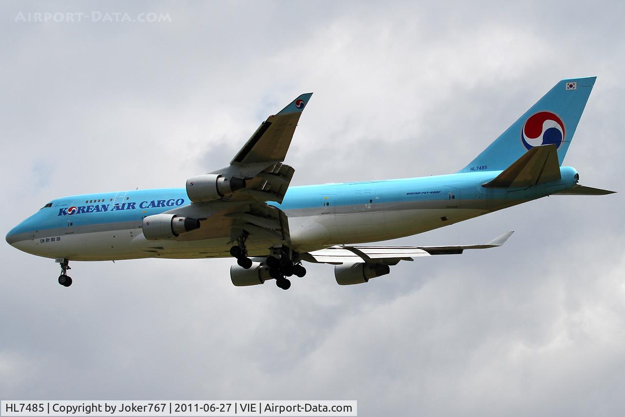HL7485, 1992 Boeing 747-4B5 C/N 26395, Korean Air Cargo