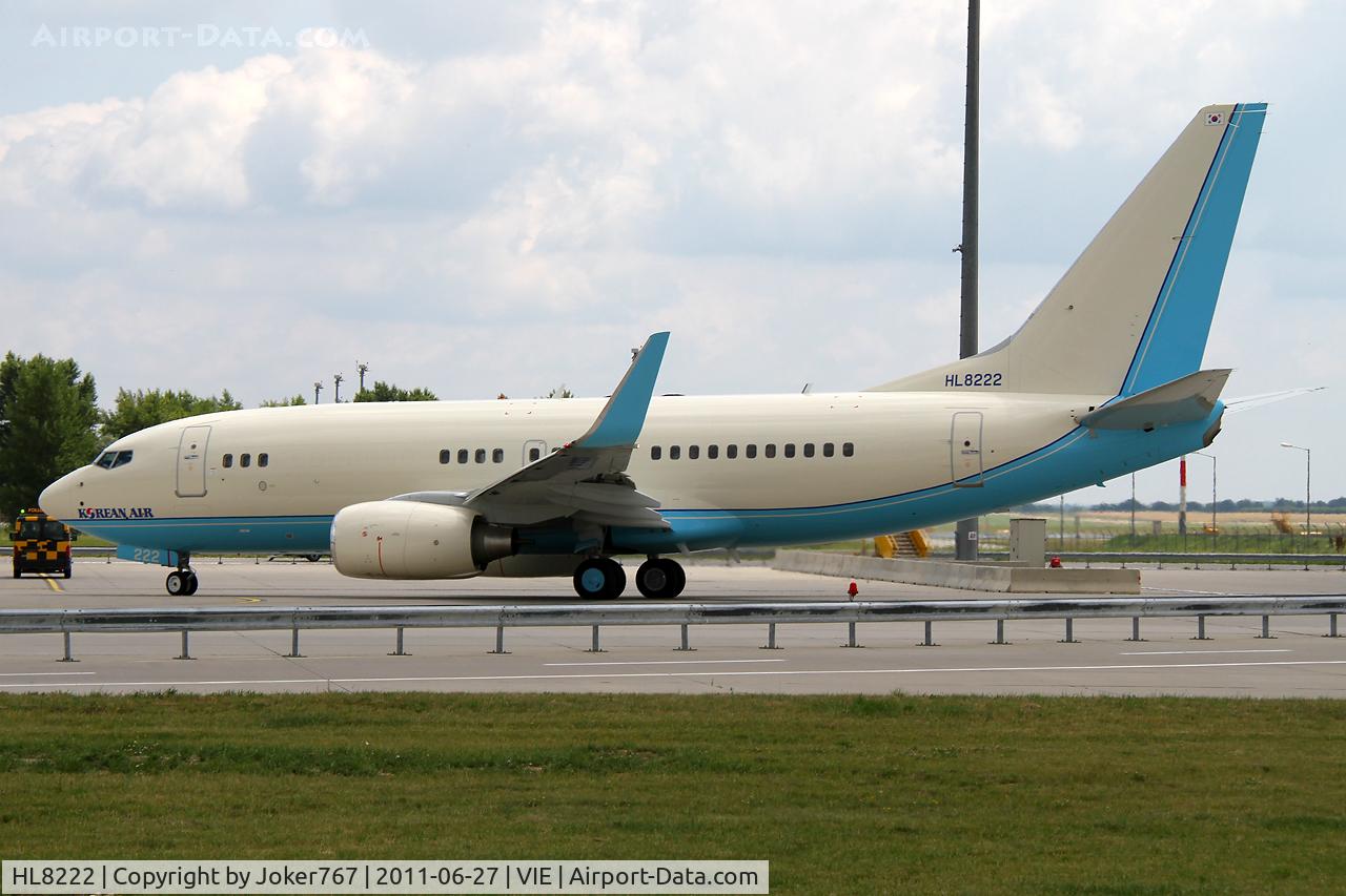 HL8222, 2009 Boeing 737-7B5 C/N 37660, Korean Air