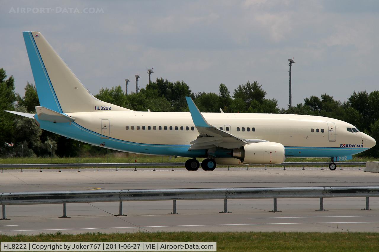 HL8222, 2009 Boeing 737-7B5 C/N 37660, Korean Air