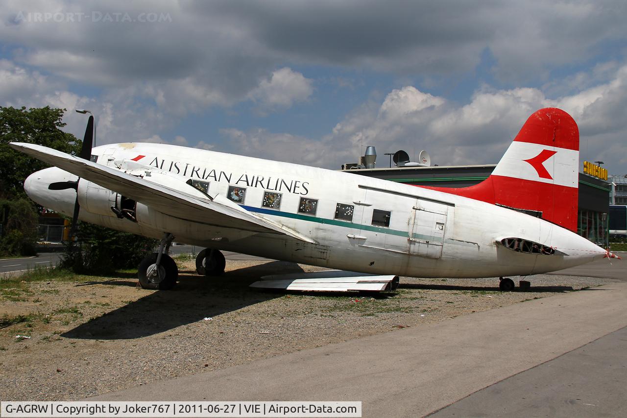 G-AGRW, Vickers 639 Viking 1 C/N 115, Austrian Airlines