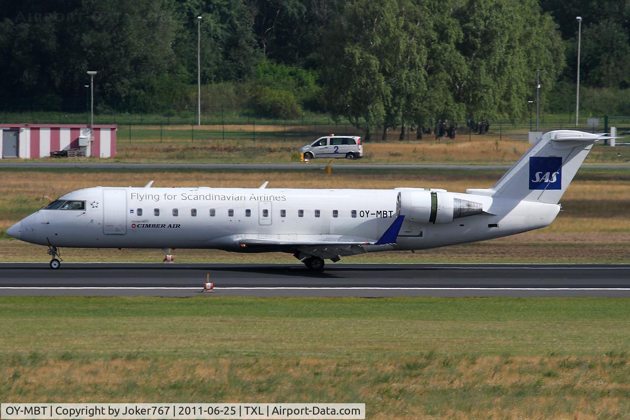 OY-MBT, 2002 Canadair CRJ-200 (CL-600-2B19) C/N 7617, Cimber Air