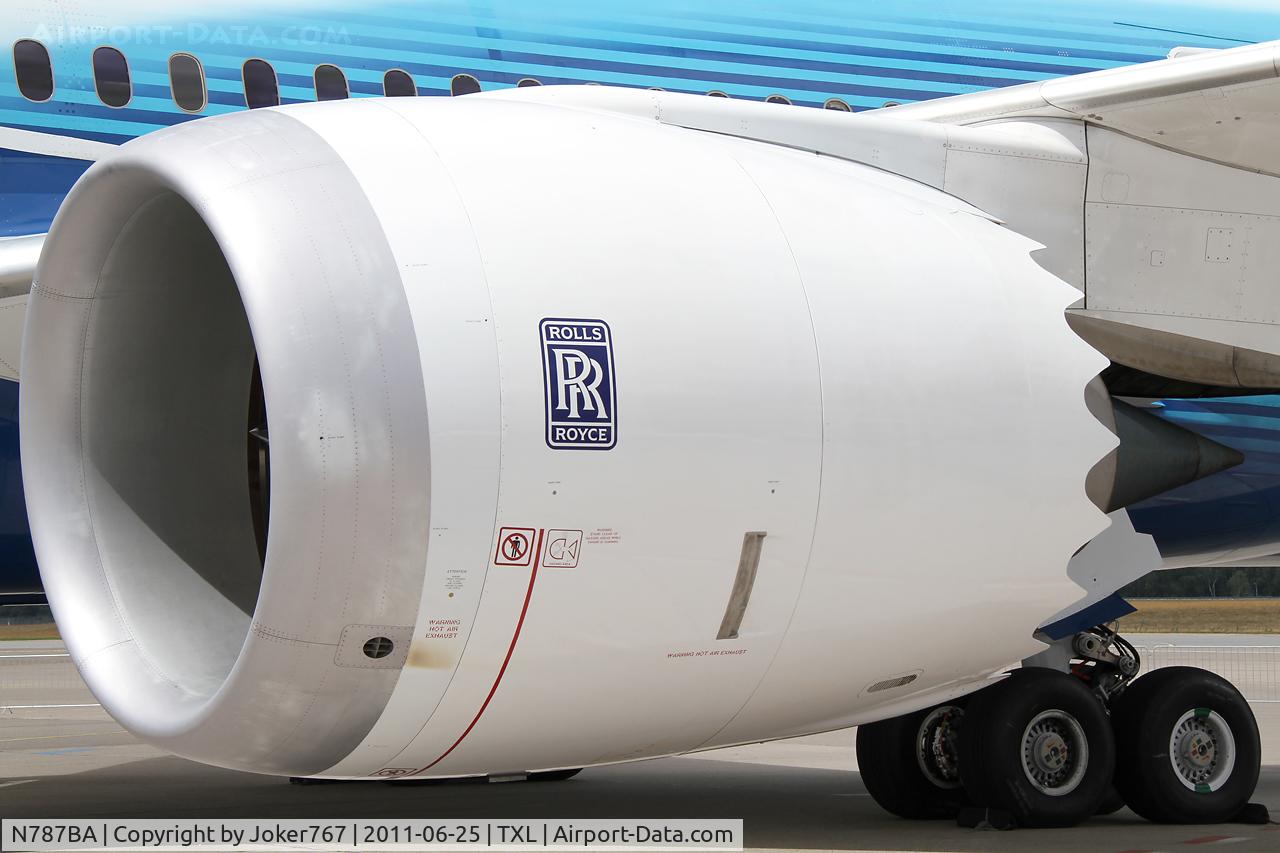 N787BA, 2009 Boeing 787-8 Dreamliner C/N 40690, Boeing Company