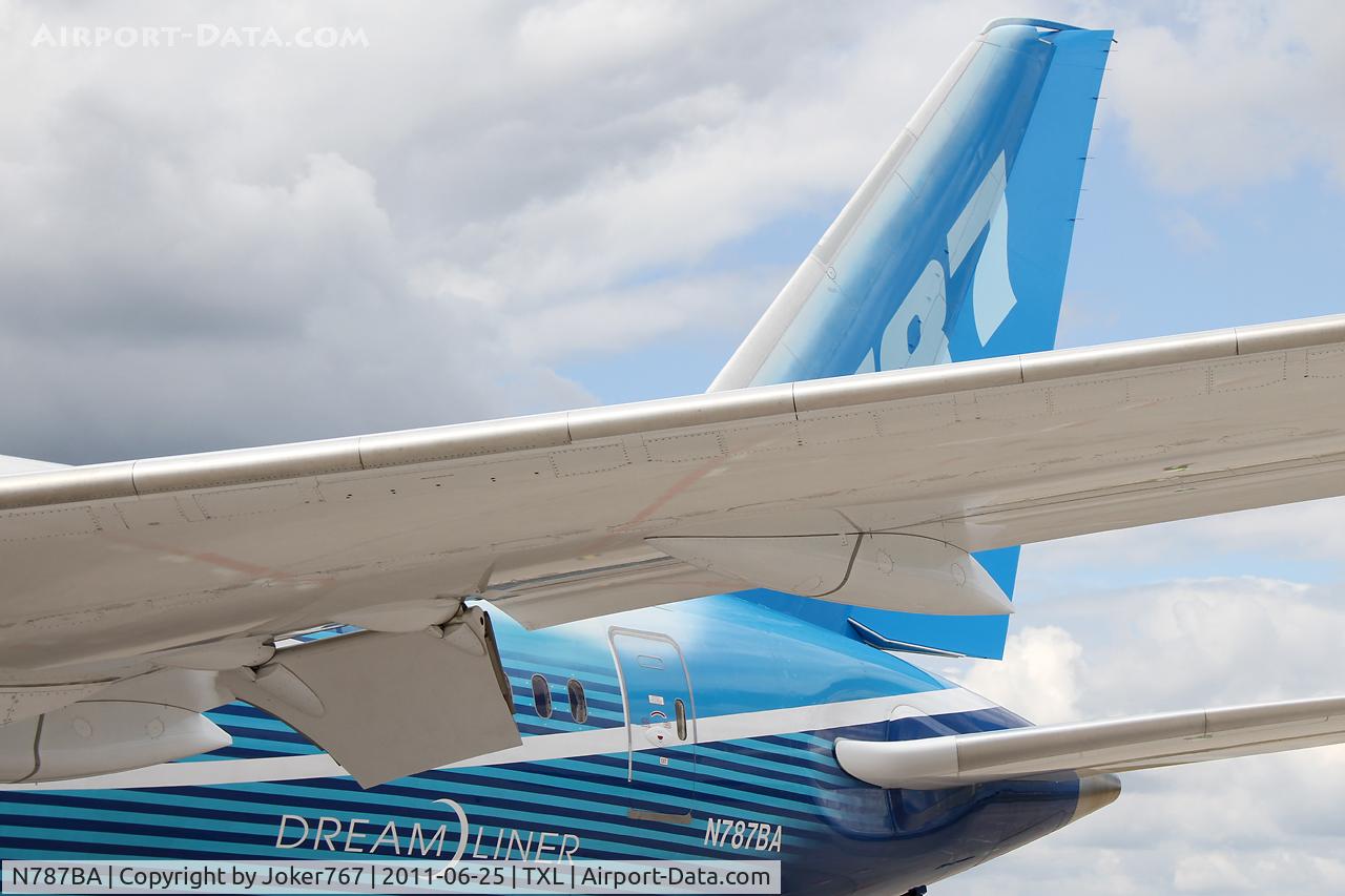 N787BA, 2009 Boeing 787-8 Dreamliner C/N 40690, Boeing Company