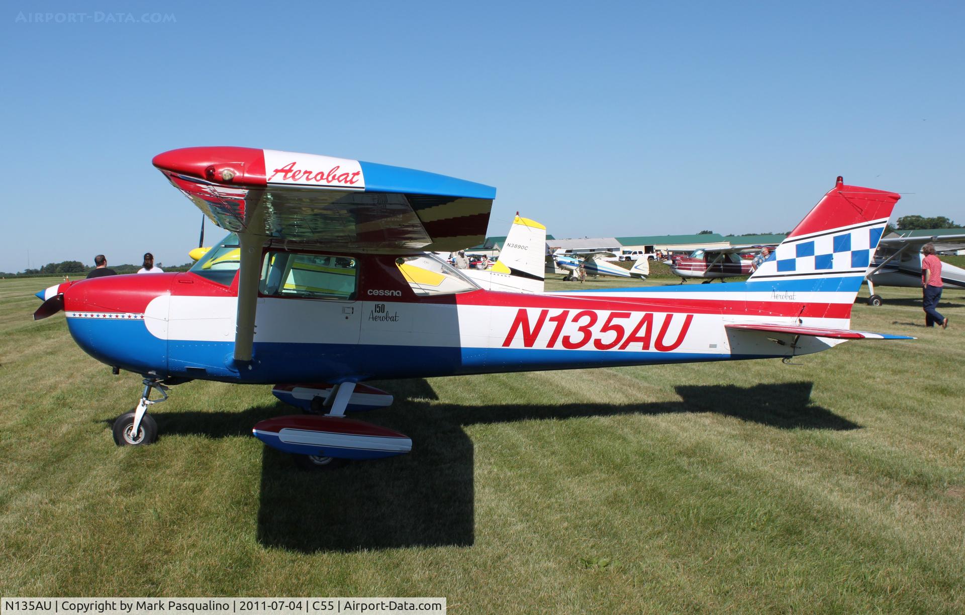 N135AU, 1971 Cessna A150L Aerobat C/N A1500297, Cessna A150L