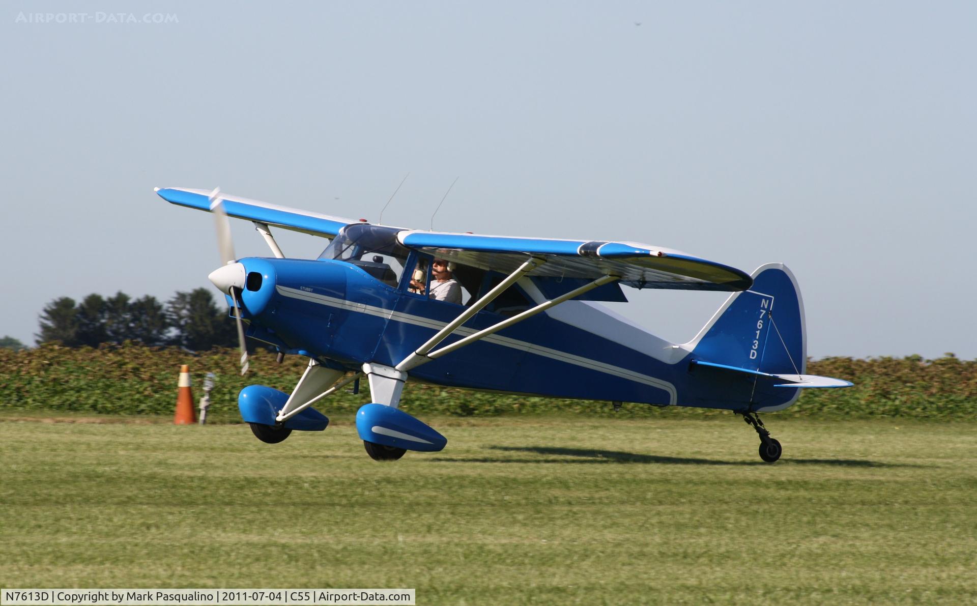 N7613D, 1957 Piper PA-22-150 C/N 22-5317, Piper PA-22-150