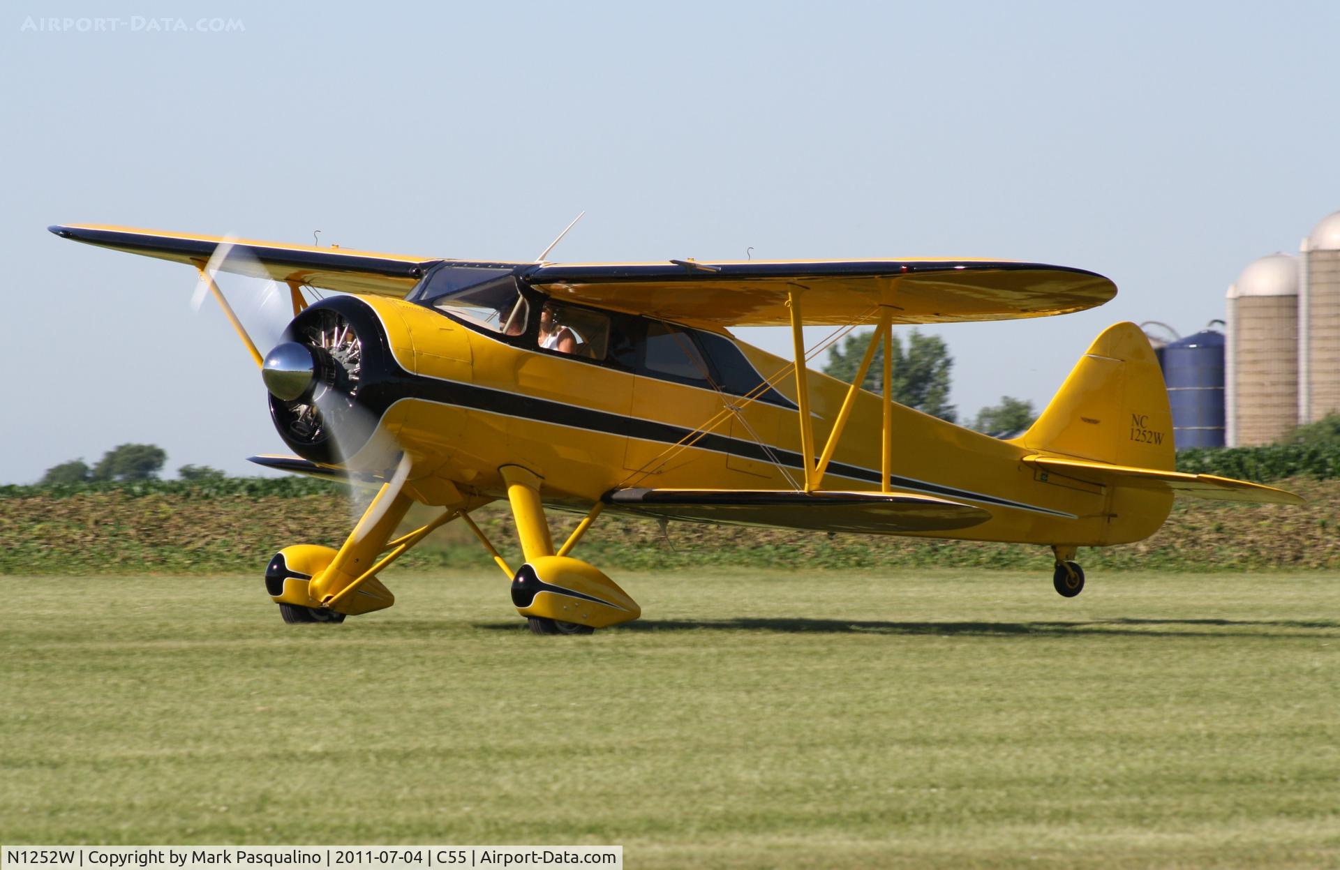N1252W, 1941 Waco SRE C/N 5153, Waco SRE