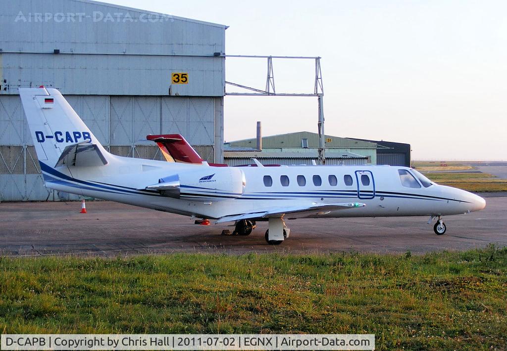 D-CAPB, 2009 Cessna 560 Citation Encore+ C/N 560-0816, Aerowest