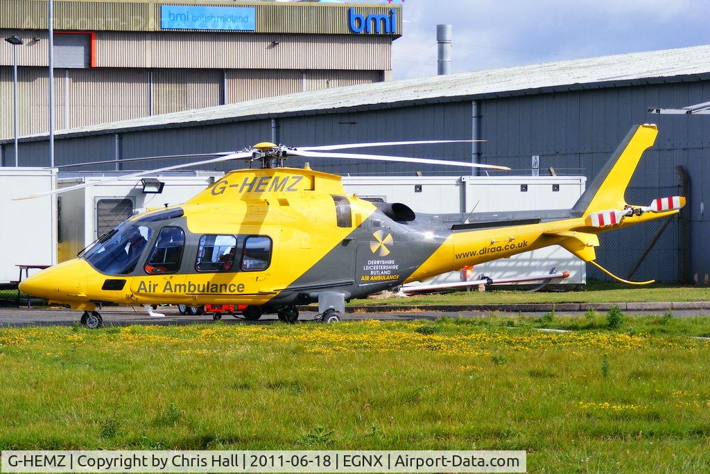 G-HEMZ, 2009 Agusta A-109S Grand C/N 22156, Derbyshire, Leicestershire and Rutland Air Ambulance
