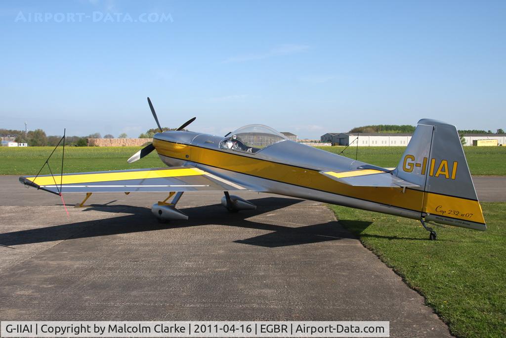 G-IIAI, 1995 Mudry CAP-232 C/N 07, Mudry CAP 232 at Breighton Airfield in April 2011.