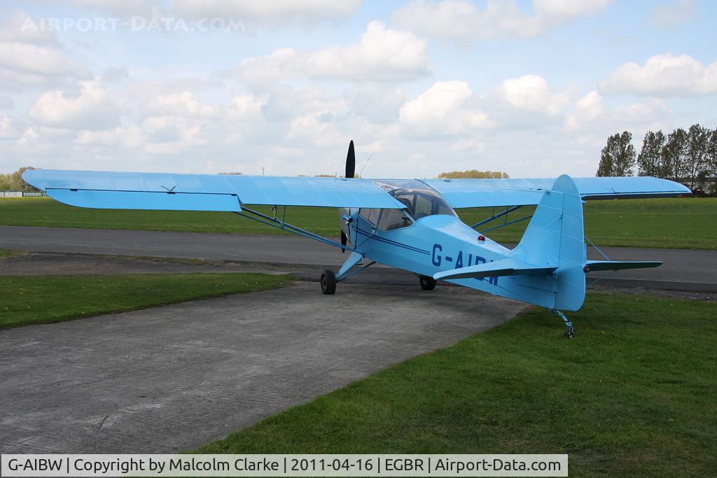 G-AIBW, 1946 Auster J-1N Alpha C/N 2158, Auster J-1N at Breighton Airfield in April 2011.