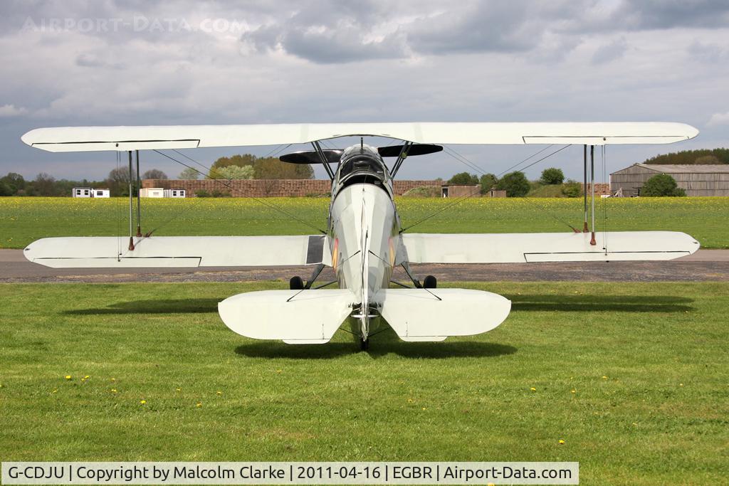 G-CDJU, 1954 CASA 1-131E Jungmann C/N 1078, Casa 1-131E Srs 1000 Jungmann at Breighton Airfield in April 2011.