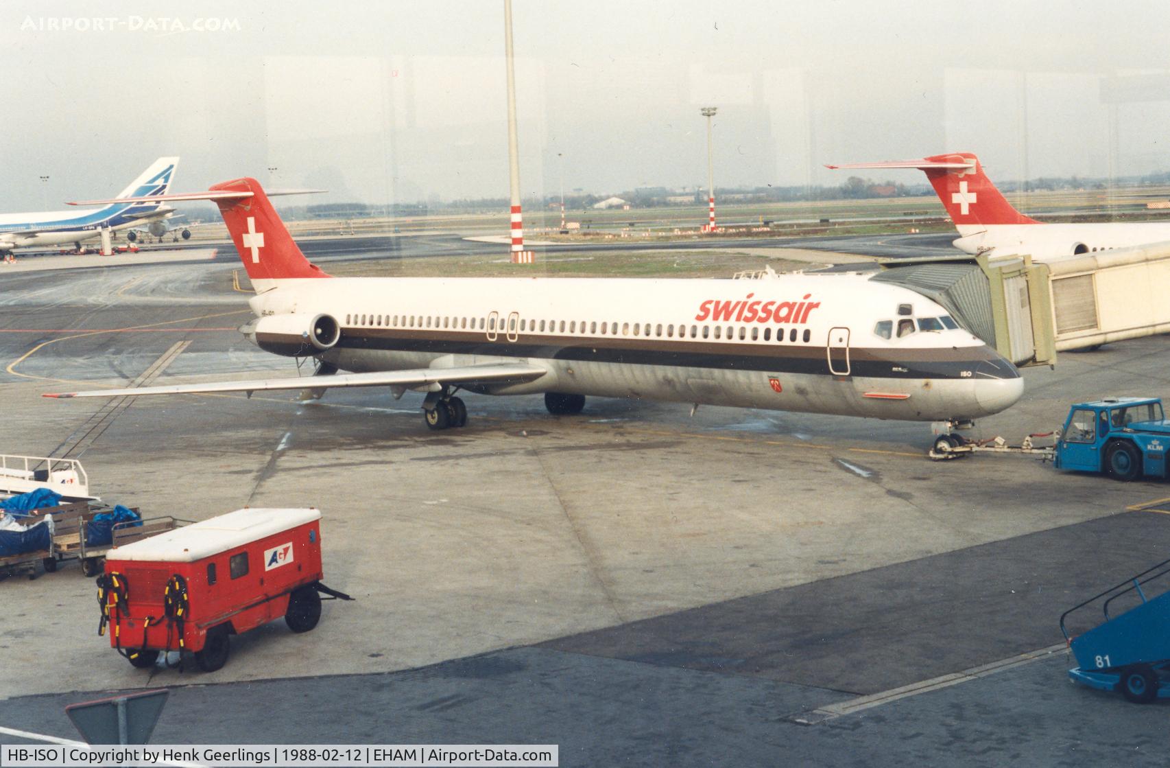 HB-ISO, 1975 Douglas DC-9-51 C/N 47658, Swissair