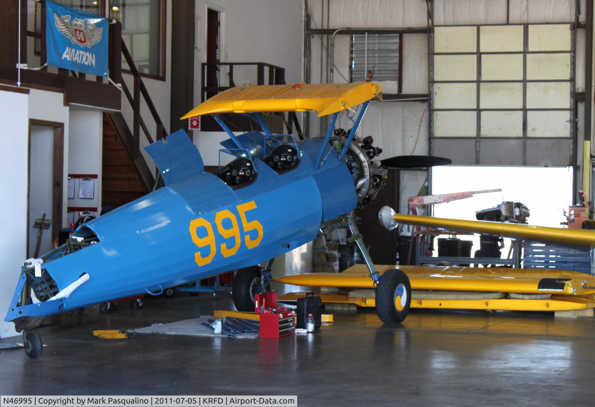 N46995, 1941 Boeing A75N1(PT17) C/N 75-1874, Stearman