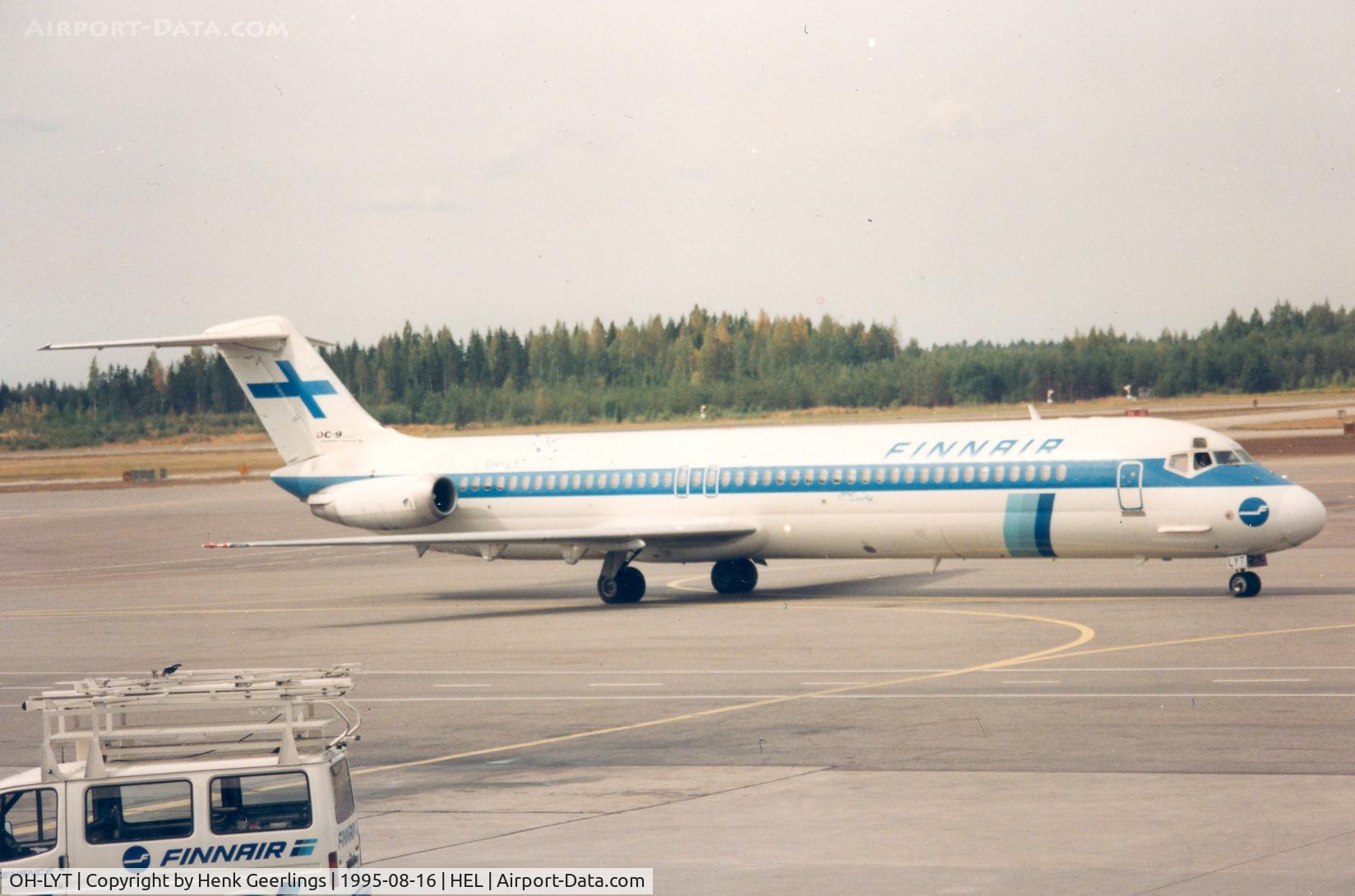 OH-LYT, 1976 Douglas DC-9-51 C/N 47738, Finnair