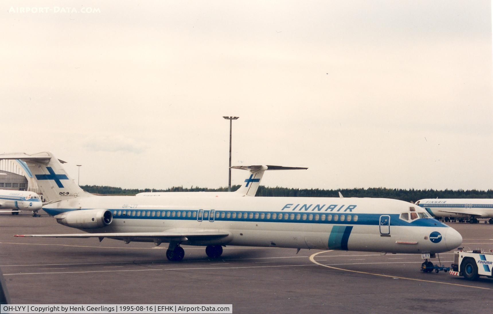 OH-LYY, 1981 Douglas DC-9-51 C/N 48135, Finnair