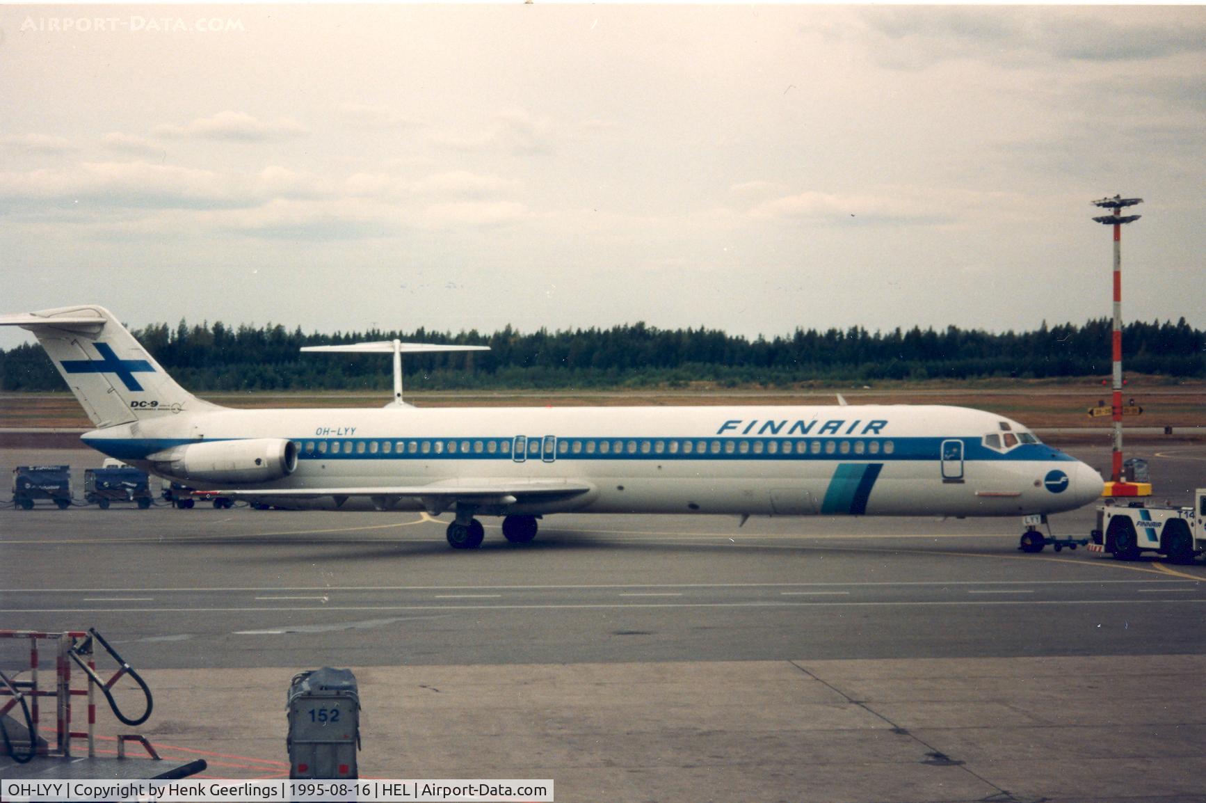 OH-LYY, 1981 Douglas DC-9-51 C/N 48135, Finnair