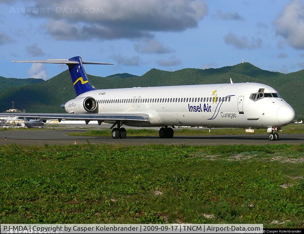 PJ-MDA, 1987 McDonnell Douglas MD-83 (DC-9-83) C/N 49449, Insel Air