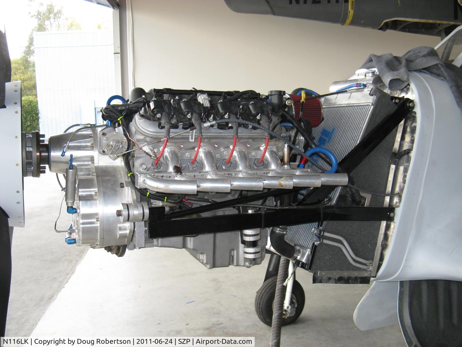 N116LK, North American P-51 Mustang 70% Replica C/N 12, 2011 Ketterling Fighter Escort Wings, Ltd. P-51D MUSTANG, 70% scale, Corvette LS-1 V-8 liquid-cooled engine 320 Hp with radiator and 1.6/1 PSRU, in build
