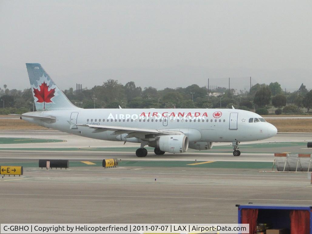 C-GBHO, 1998 Airbus A319-114 C/N 779, Taxiing to runway 24L for take off