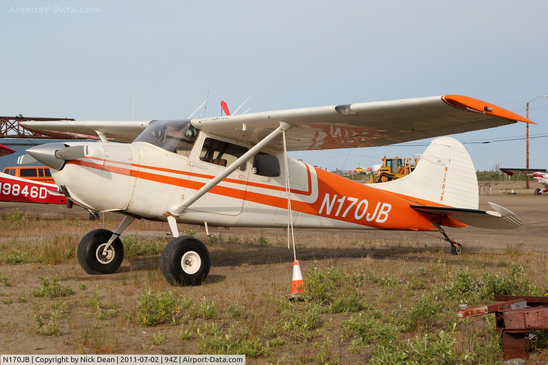 N170JB, 1955 Cessna 170B C/N 26651, NOME 94Z