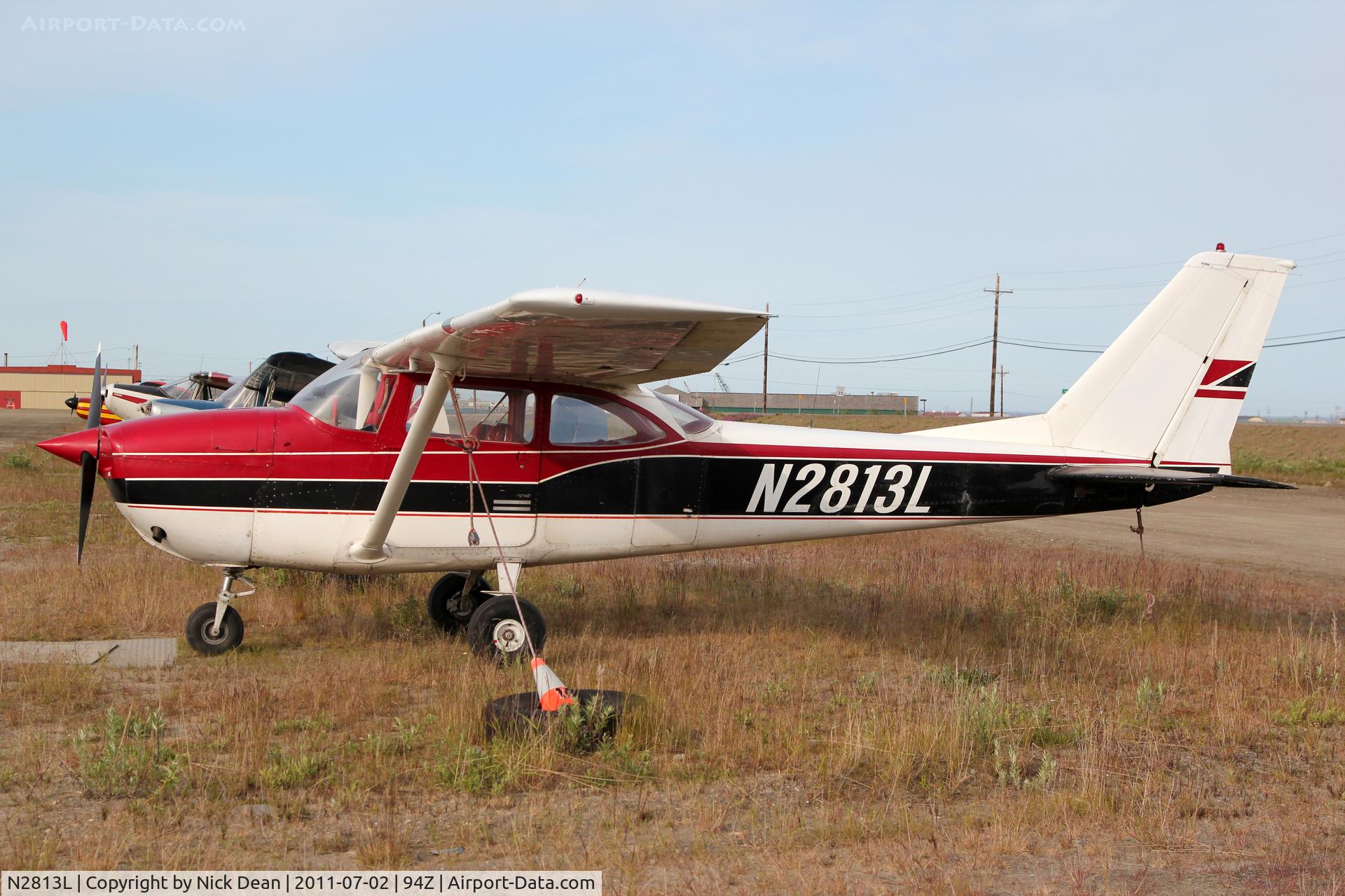 N2813L, 1967 Cessna 172H C/N 17256013, NOME 94Z