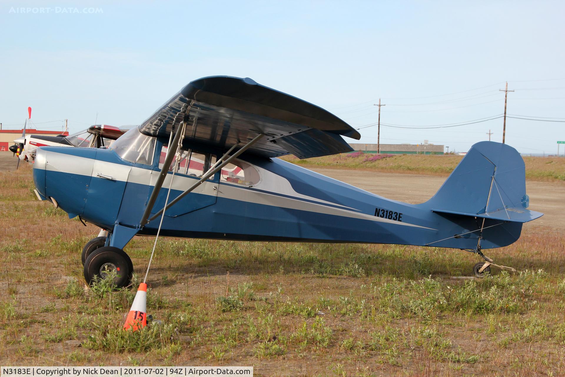 N3183E, 1946 Aeronca 11AC Chief C/N 11AC-1527, NOME 94Z
