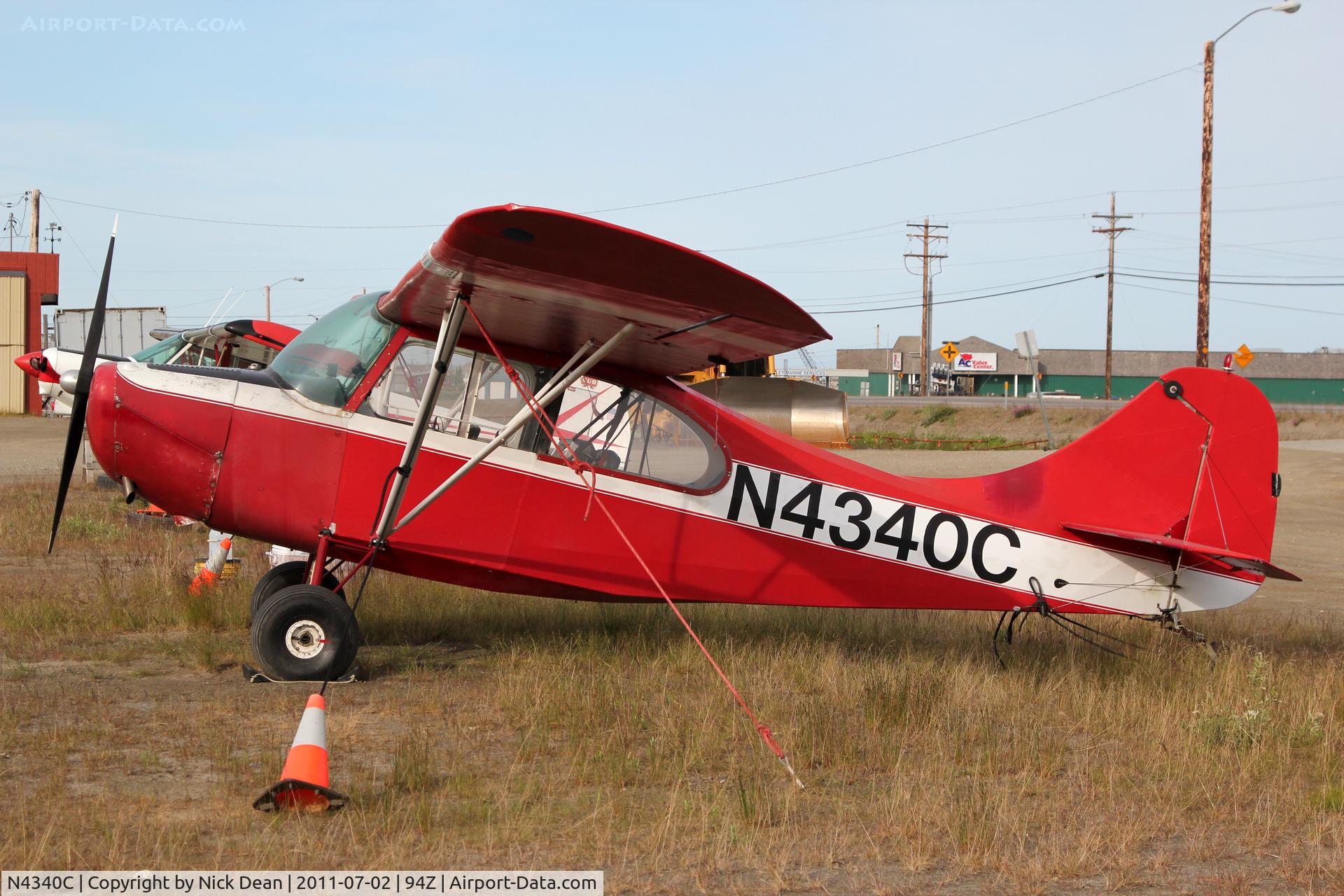 N4340C, 1955 Champion 7EC C/N 7EC-356, NOME 94Z