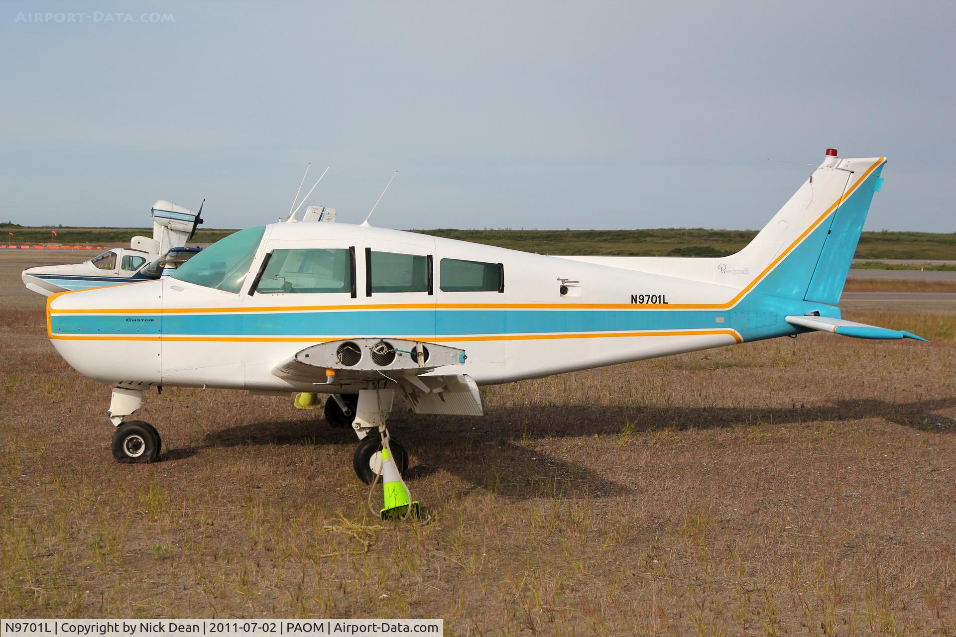 N9701L, 1971 Beech C23 Sundowner 180 C/N M-1321, PAOM/OME