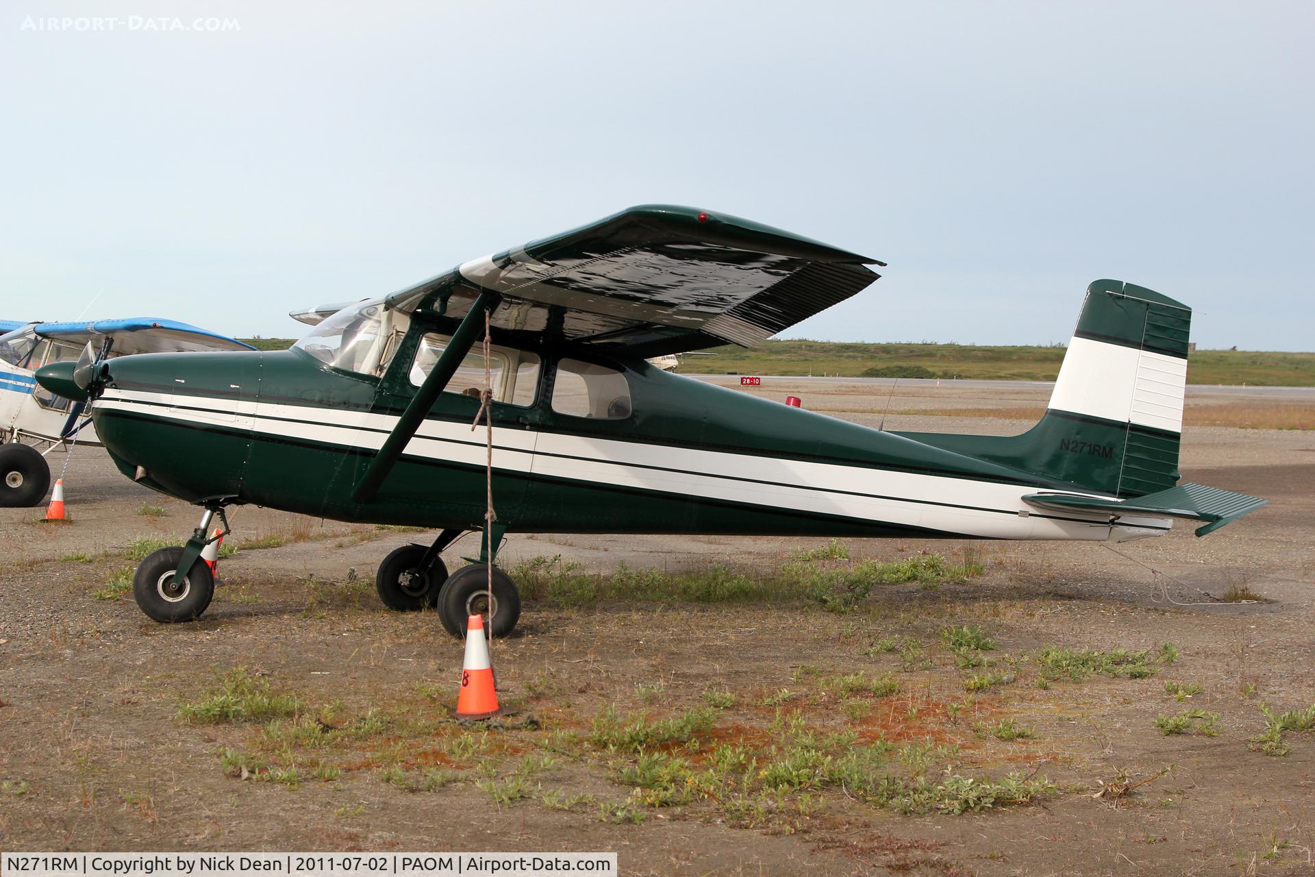 N271RM, 1957 Cessna 172 C/N 36130, PAOM/OME