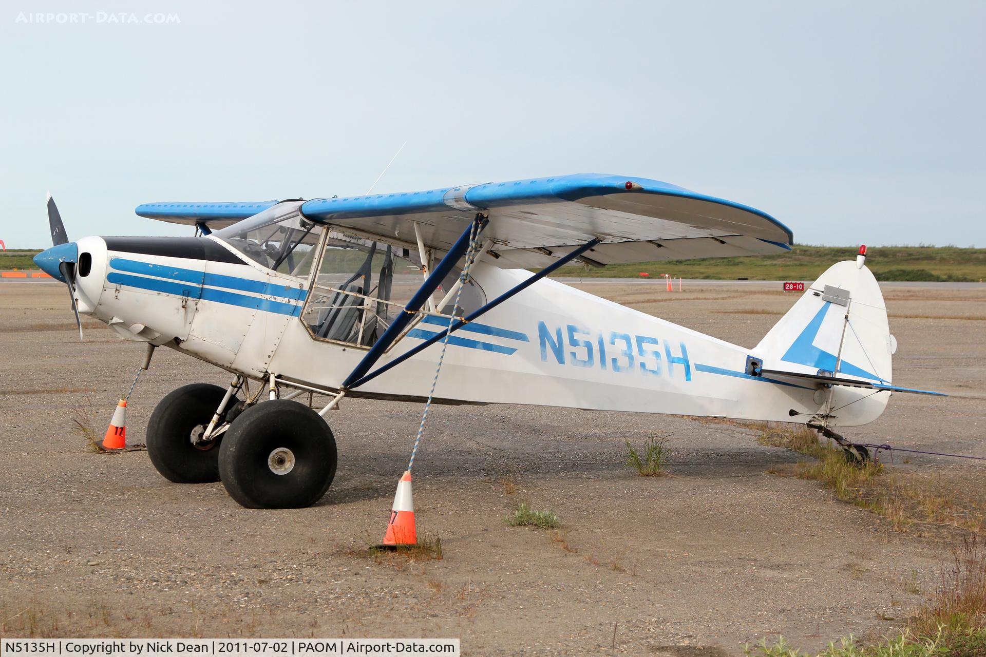 N5135H, 1948 Piper PA-14 Family Cruiser C/N 14-145, PAOM/OME
