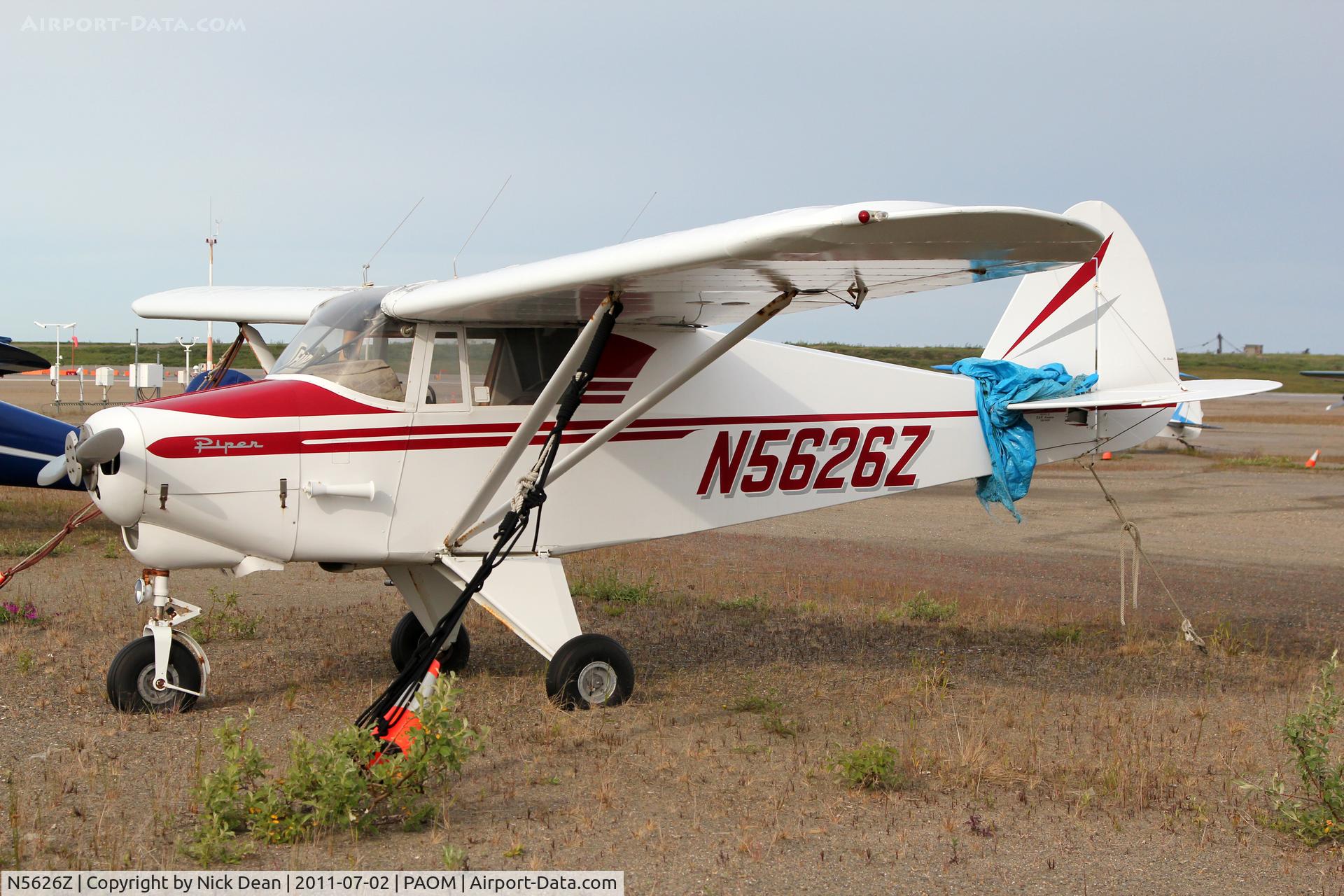 N5626Z, 1962 Piper PA-22-108 Colt C/N 22-9438, PAOM/OME