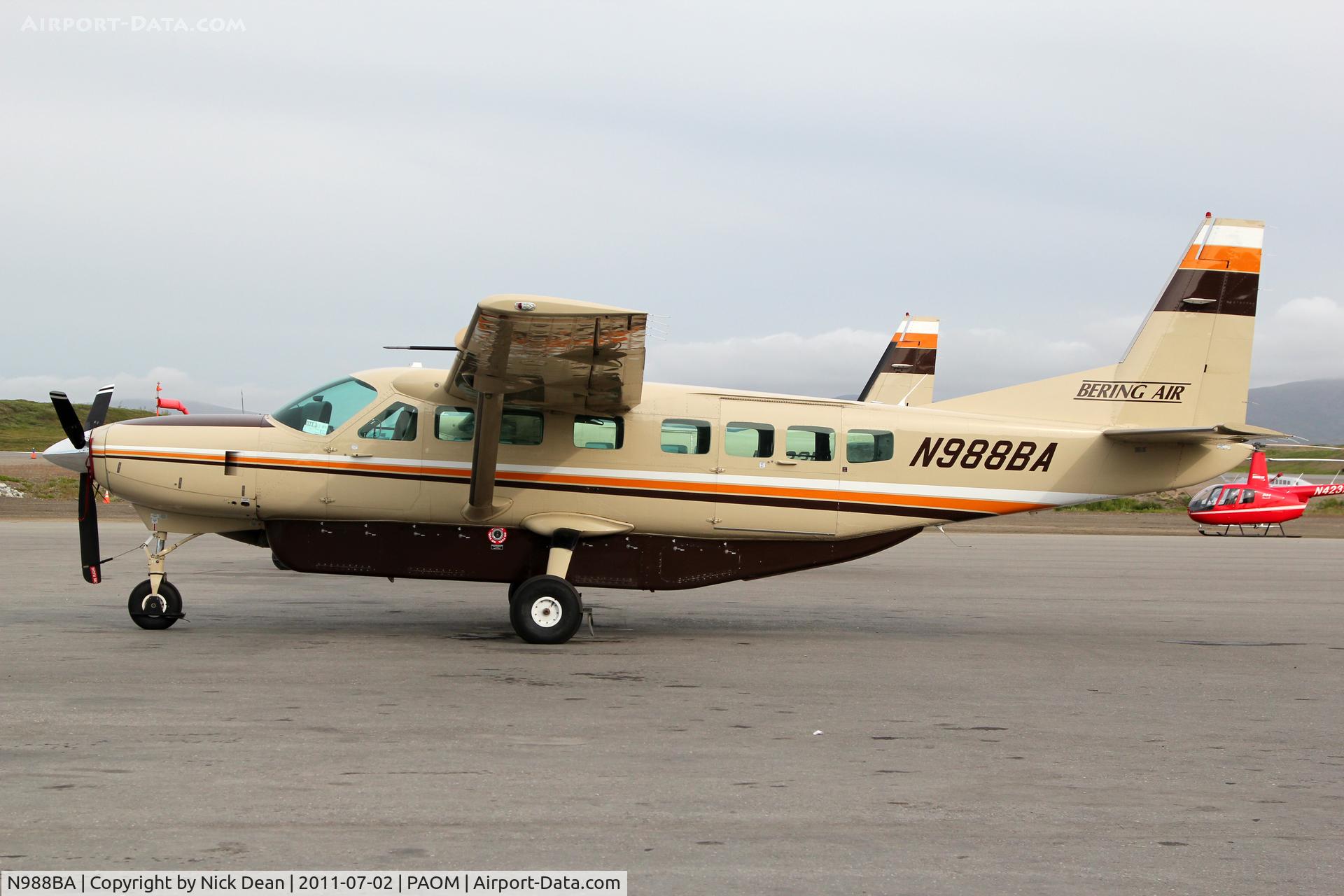 N988BA, 2009 Cessna 208B Grand Caravan C/N 208B2089, PAOM/OME