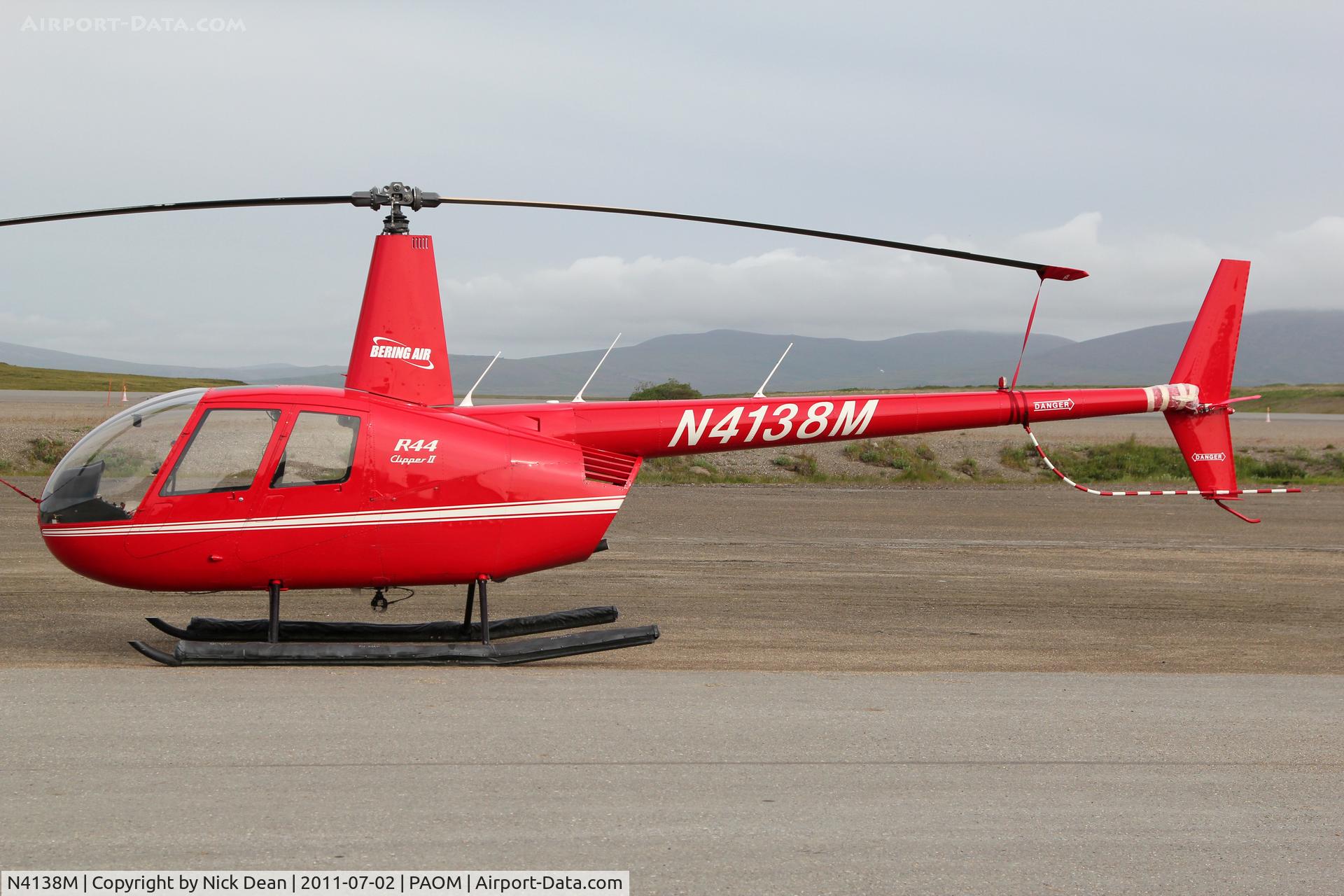 N4138M, 2008 Robinson R44 II C/N 12159, PAOM/OME