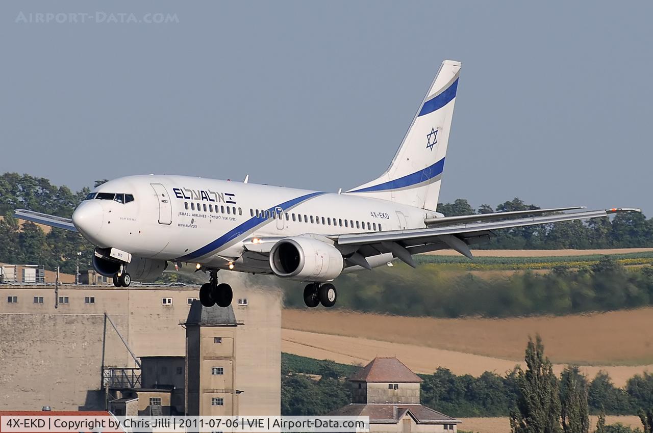 4X-EKD, 1999 Boeing 737-758 C/N 29960, El Al