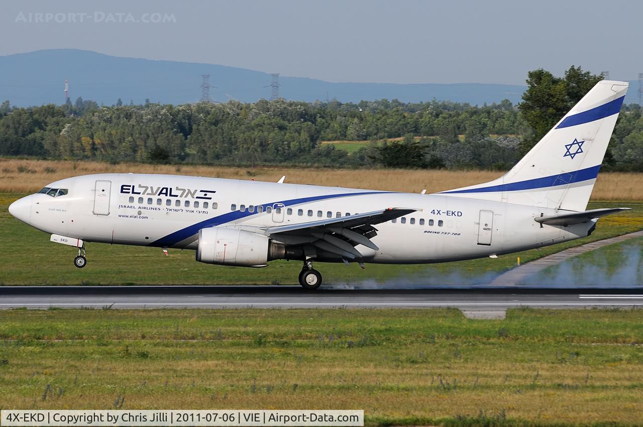 4X-EKD, 1999 Boeing 737-758 C/N 29960, El Al