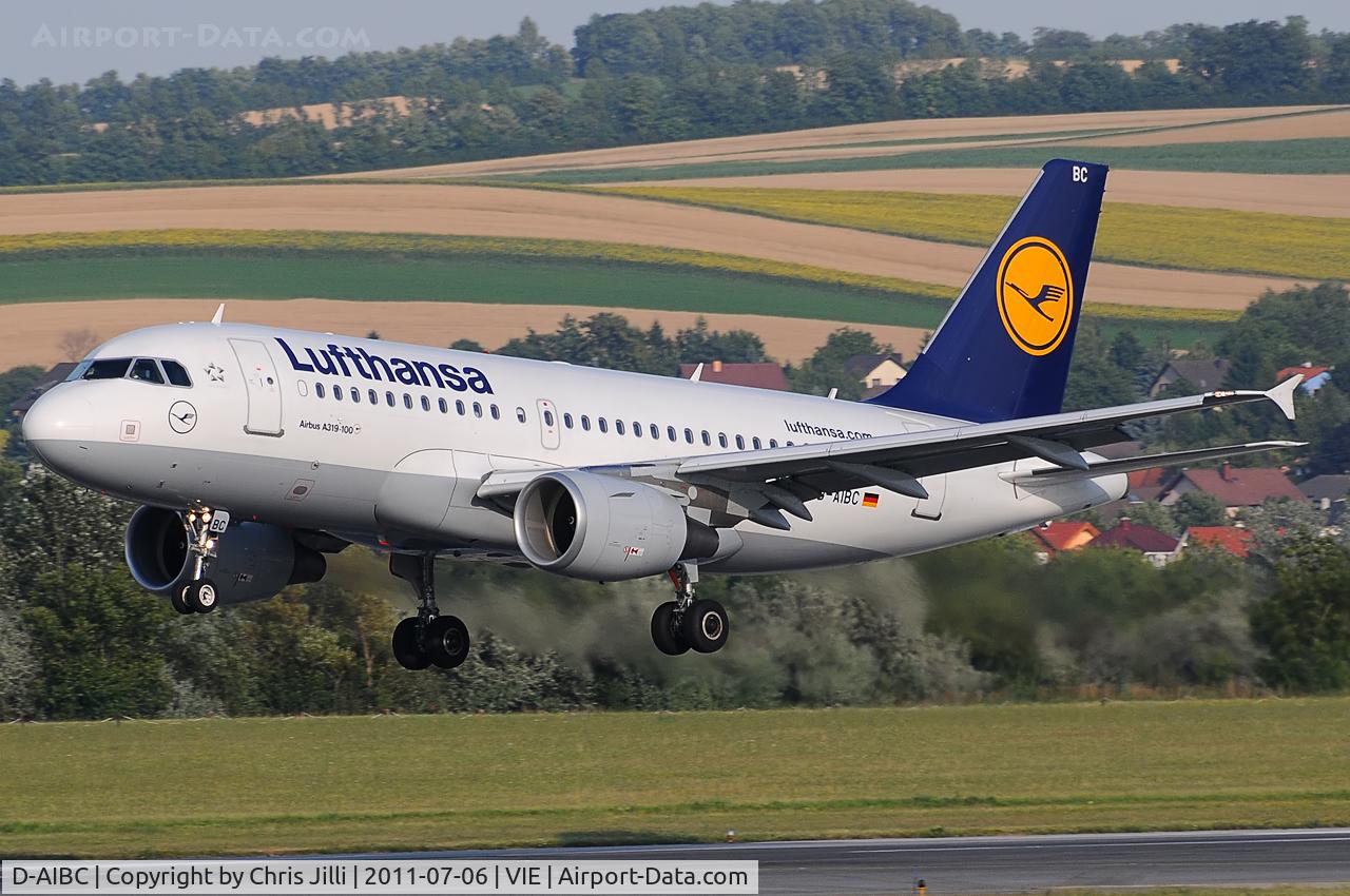 D-AIBC, 2010 Airbus A319-112 C/N 4332, Lufthansa