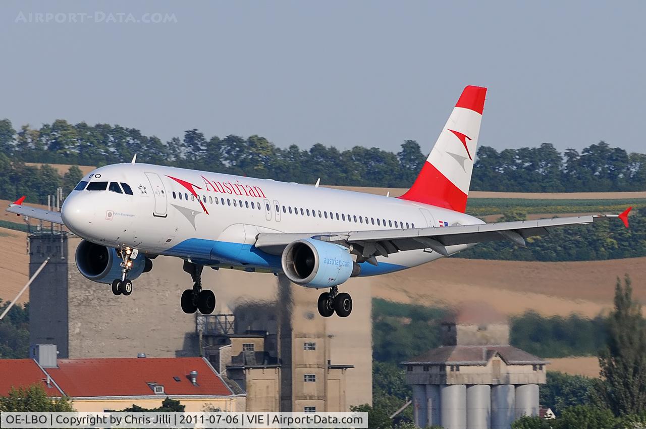 OE-LBO, 1998 Airbus A320-214 C/N 776, Austrian Airlines